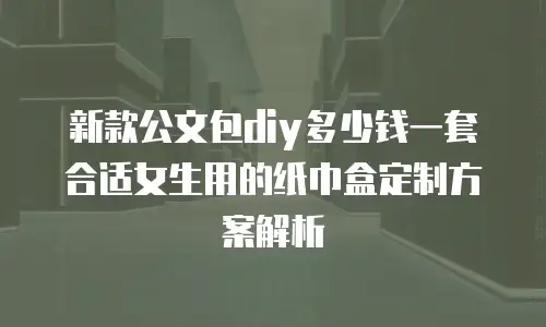 新款公文包diy多少钱一套合适女生用的纸巾盒定制方案解析
