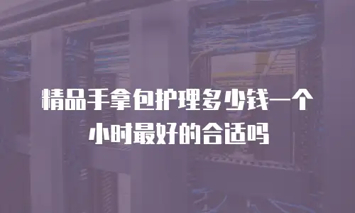 精品手拿包护理多少钱一个小时最好的合适吗