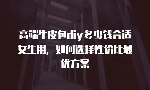 高端牛皮包diy多少钱合适女生用，如何选择性价比最优方案