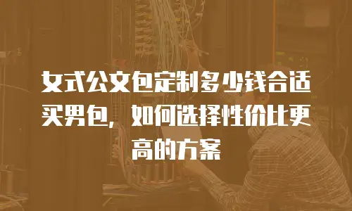 女式公文包定制多少钱合适买男包，如何选择性价比更高的方案