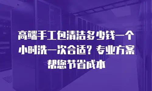 高端手工包清洁多少钱一个小时洗一次合适？专业方案帮您节省成本