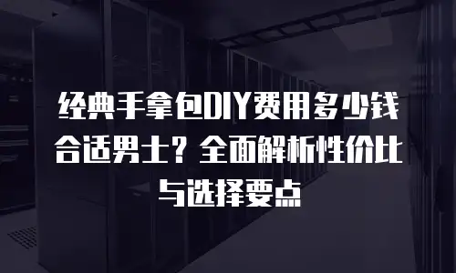 经典手拿包DIY费用多少钱合适男士？全面解析性价比与选择要点