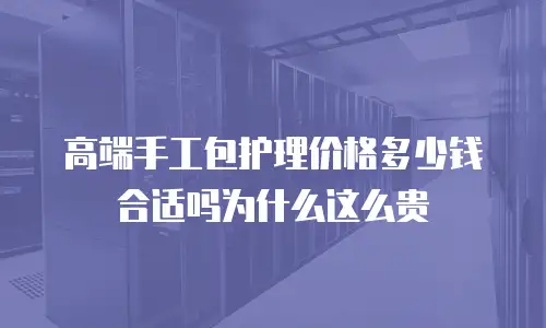高端手工包护理价格多少钱合适吗为什么这么贵
