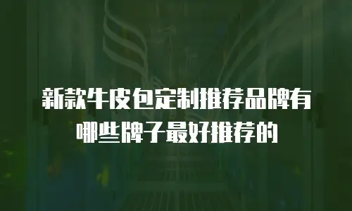 新款牛皮包定制推荐品牌有哪些牌子最好推荐的
