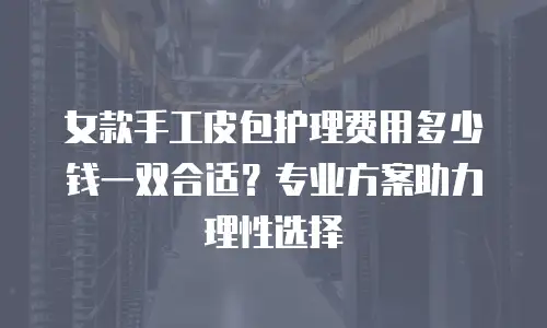 女款手工皮包护理费用多少钱一双合适？专业方案助力理性选择