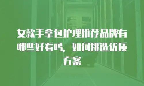 女款手拿包护理推荐品牌有哪些好看吗，如何挑选优质方案