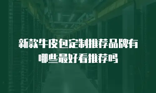 新款牛皮包定制推荐品牌有哪些最好看推荐吗