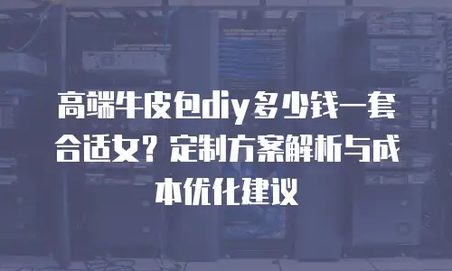 高端牛皮包diy多少钱一套合适女？定制方案解析与成本优化建议