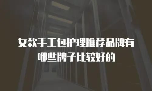 女款手工包护理推荐品牌有哪些牌子比较好的