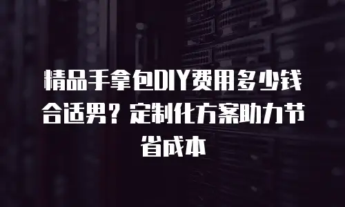 精品手拿包DIY费用多少钱合适男？定制化方案助力节省成本