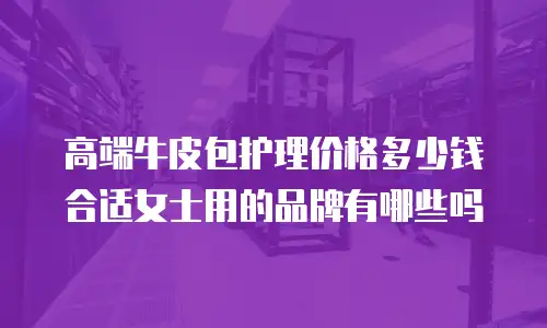 高端牛皮包护理价格多少钱合适女士用的品牌有哪些吗