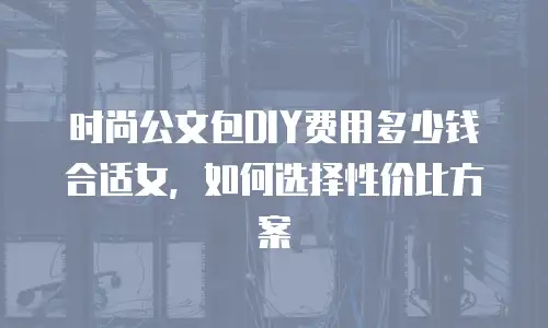 时尚公文包DIY费用多少钱合适女，如何选择性价比方案