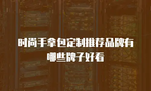 时尚手拿包定制推荐品牌有哪些牌子好看