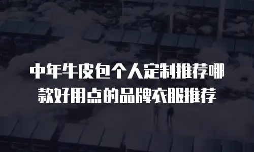 中年牛皮包个人定制推荐哪款好用点的品牌衣服推荐