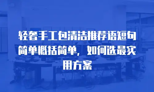 轻奢手工包清洁推荐语短句简单概括简单，如何选最实用方案