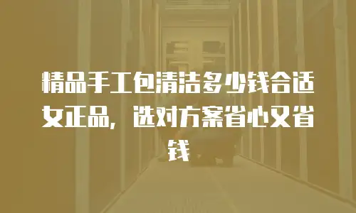 精品手工包清洁多少钱合适女正品，选对方案省心又省钱