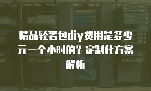 精品轻奢包diy费用是多少元一个小时的？定制化方案解析