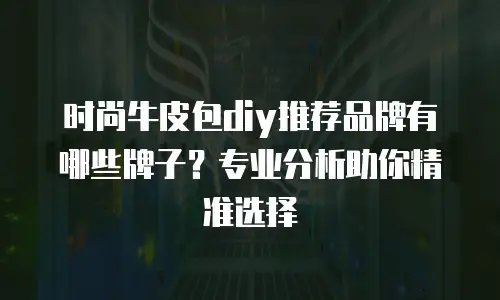 时尚牛皮包diy推荐品牌有哪些牌子？专业分析助你精准选择