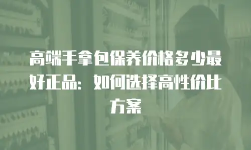 高端手拿包保养价格多少最好正品：如何选择高性价比方案