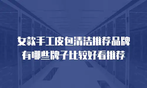 女款手工皮包清洁推荐品牌有哪些牌子比较好看推荐