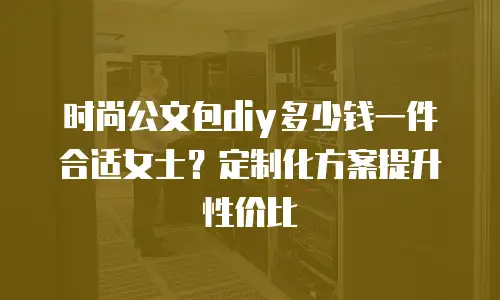 时尚公文包diy多少钱一件合适女士？定制化方案提升性价比
