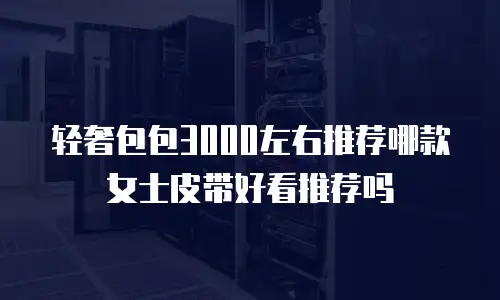 轻奢包包3000左右推荐哪款女士皮带好看推荐吗
