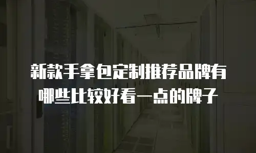 新款手拿包定制推荐品牌有哪些比较好看一点的牌子