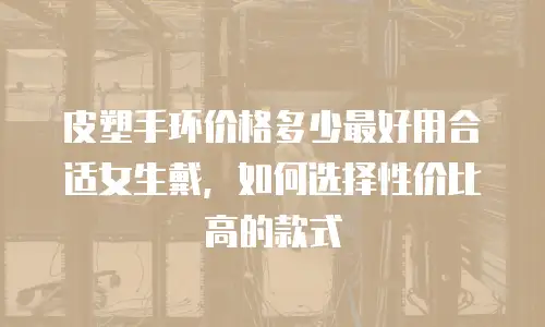 皮塑手环价格多少最好用合适女生戴，如何选择性价比高的款式