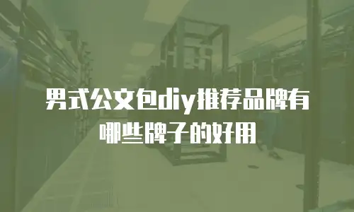 男式公文包diy推荐品牌有哪些牌子的好用