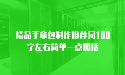 精品手拿包制作推荐词100字左右简单一点概括