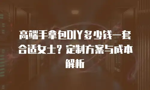 高端手拿包DIY多少钱一套合适女士？定制方案与成本解析