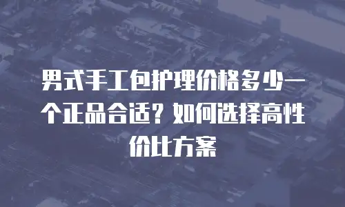 男式手工包护理价格多少一个正品合适？如何选择高性价比方案