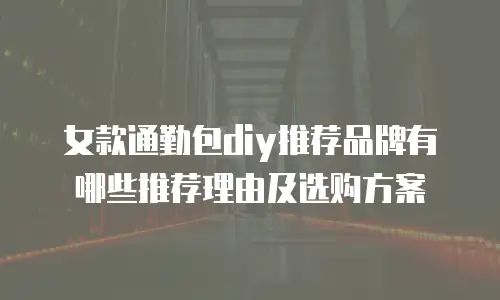 女款通勤包diy推荐品牌有哪些推荐理由及选购方案