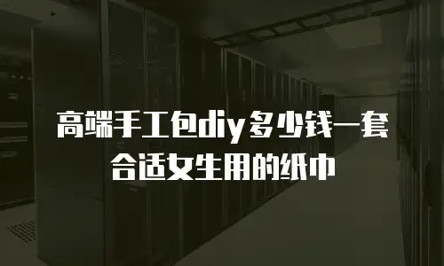 高端手工包diy多少钱一套合适女生用的纸巾