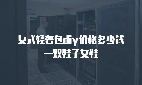 女式轻奢包diy价格多少钱一双鞋子女鞋