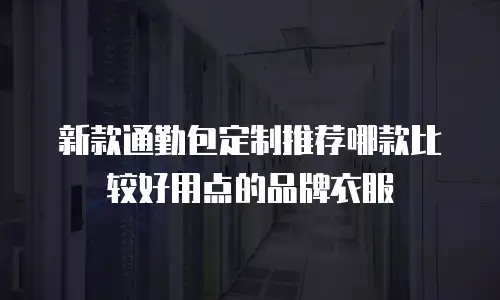 新款通勤包定制推荐哪款比较好用点的品牌衣服