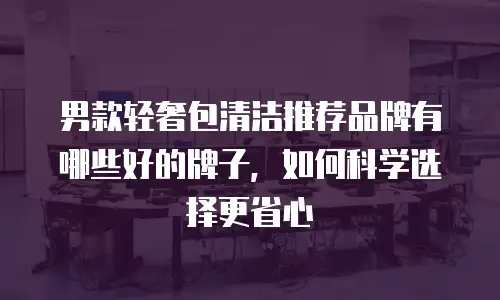 男款轻奢包清洁推荐品牌有哪些好的牌子，如何科学选择更省心