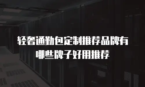 轻奢通勤包定制推荐品牌有哪些牌子好用推荐
