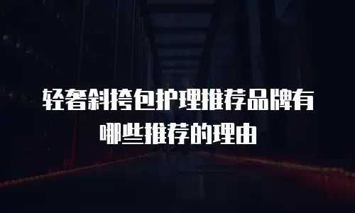 轻奢斜挎包护理推荐品牌有哪些推荐的理由