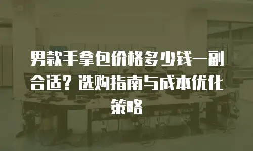 男款手拿包价格多少钱一副合适？选购指南与成本优化策略