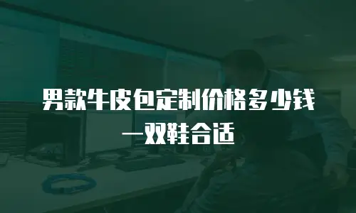 男款牛皮包定制价格多少钱一双鞋合适