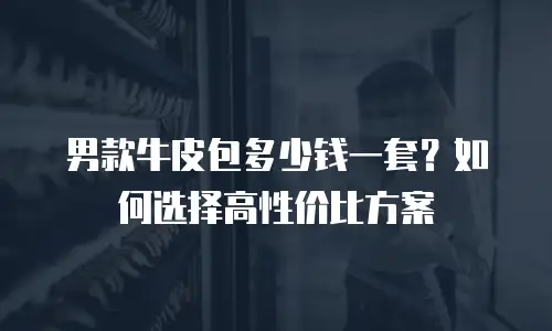 男款牛皮包多少钱一套？如何选择高性价比方案