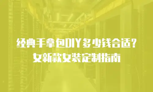 经典手拿包DIY多少钱合适？女新款女装定制指南