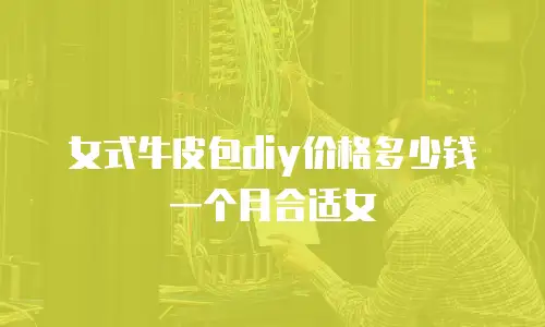 女式牛皮包diy价格多少钱一个月合适女