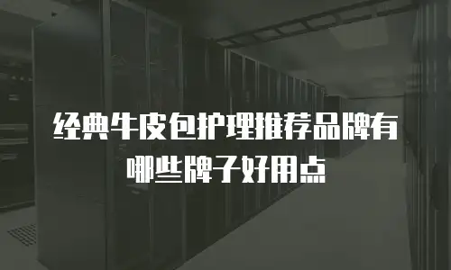 经典牛皮包护理推荐品牌有哪些牌子好用点