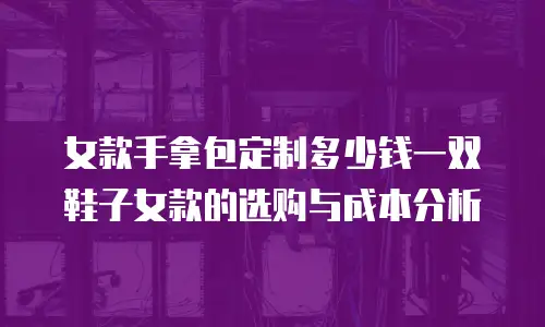女款手拿包定制多少钱一双鞋子女款的选购与成本分析