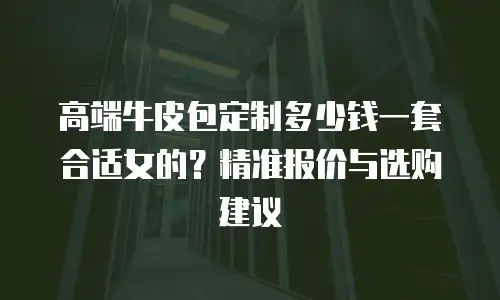 高端牛皮包定制多少钱一套合适女的？精准报价与选购建议