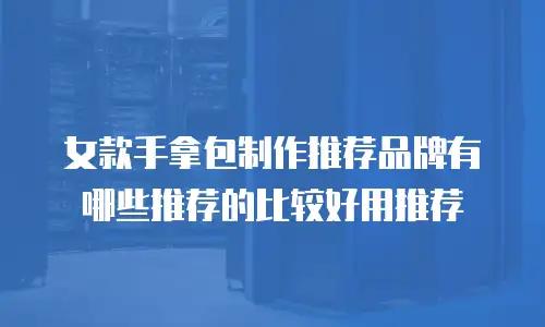 女款手拿包制作推荐品牌有哪些推荐的比较好用推荐