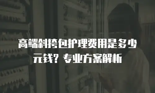 高端斜挎包护理费用是多少元钱？专业方案解析