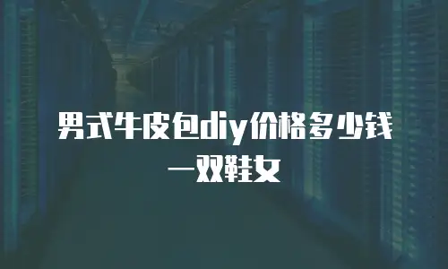 男式牛皮包diy价格多少钱一双鞋女